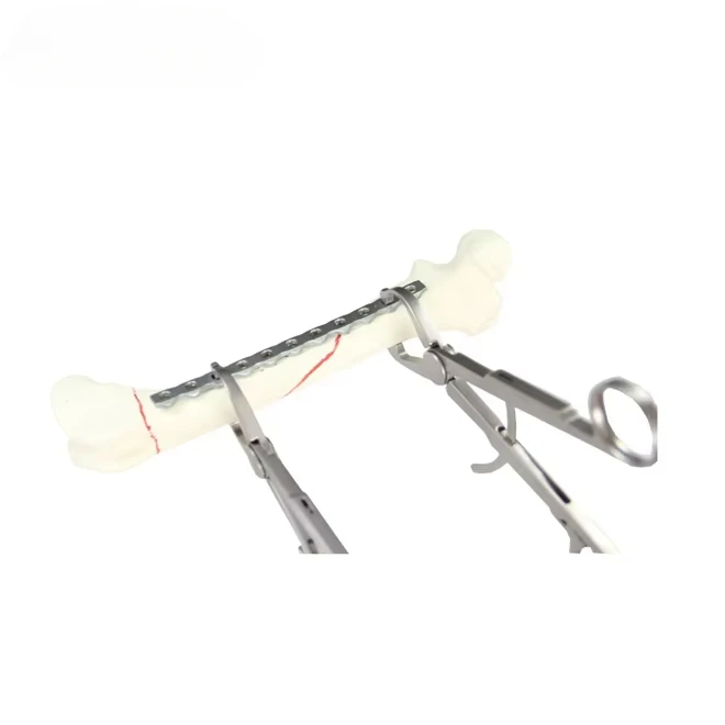 Bluesao Locking Bone Plate Forceps for Veterinary Clinic Use Small Animal Orthope Instrument with Excellent Quality