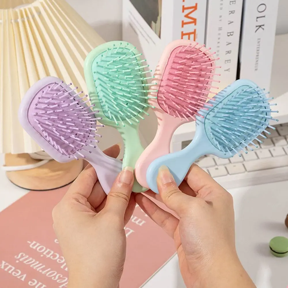 Cute Anti-static Air Bag Comb Head Massage Reduce Hair Loss Air Cushion Hair Comb Knotless Acupoint Stimulation Hairbrush Girls