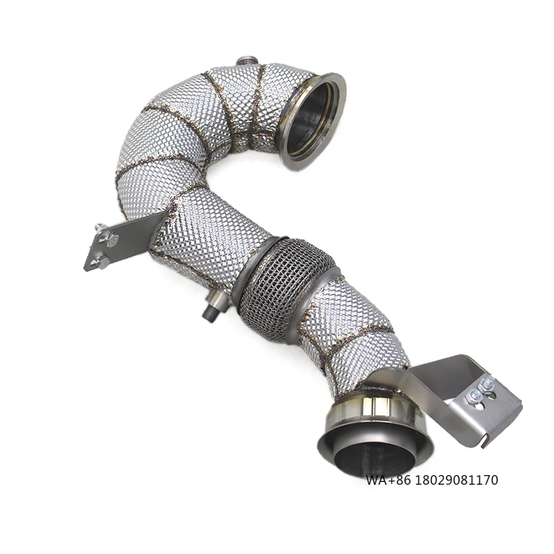 

Выпускная система из нержавеющей стали BK для GT43 3.0T 2019-2023 с теплозащитным экраном