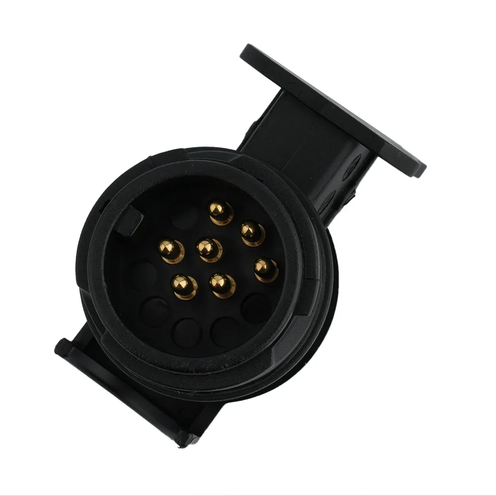 13 To 7 Pin Plug Adapter Trailer Connector 12V Towbar Towing Waterproof Plugs Socket Adapter Protect Connections