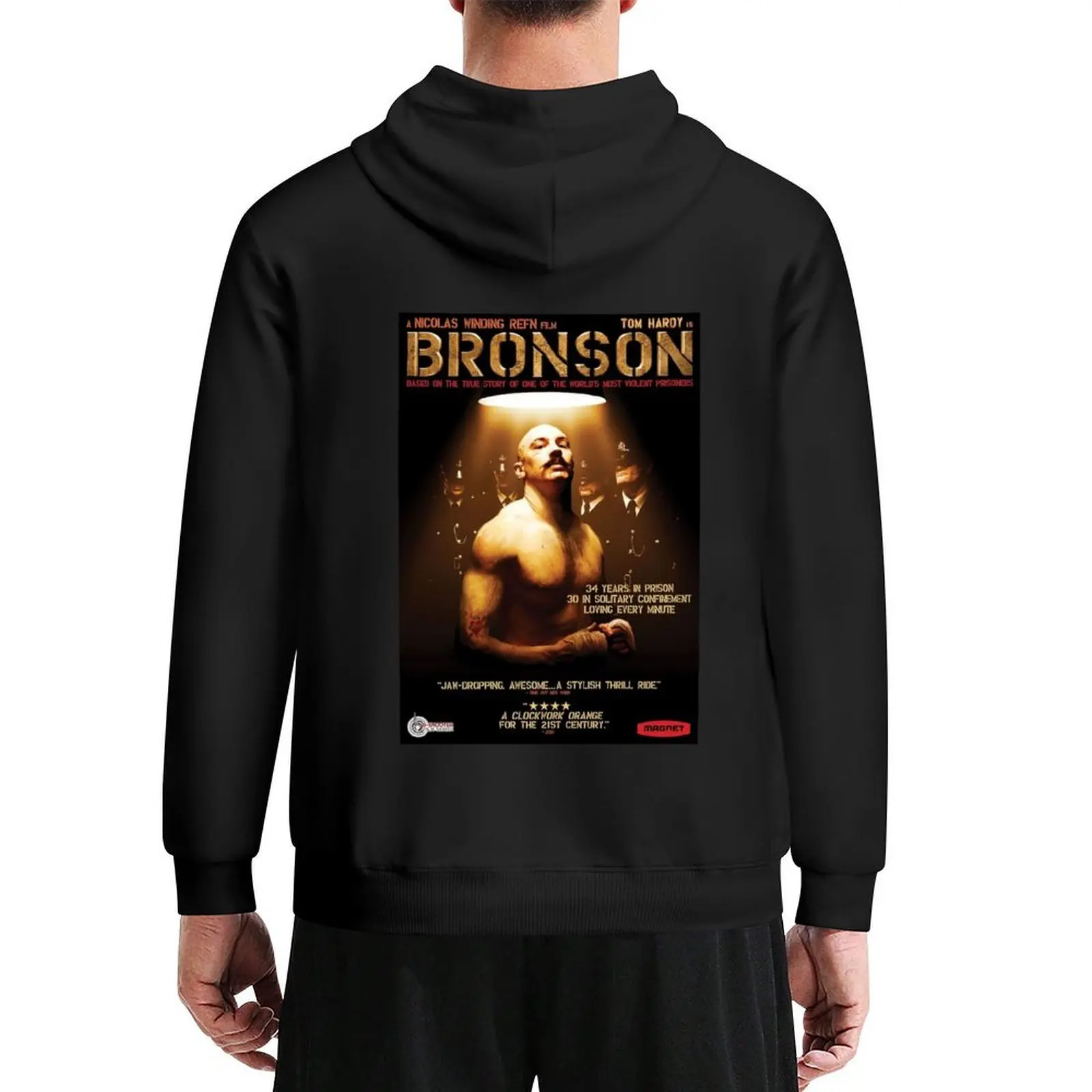 

BRONSON Movie Poster Hoodie autumn new products winter clothes men's sweat-shirt set blouse mens hoodie