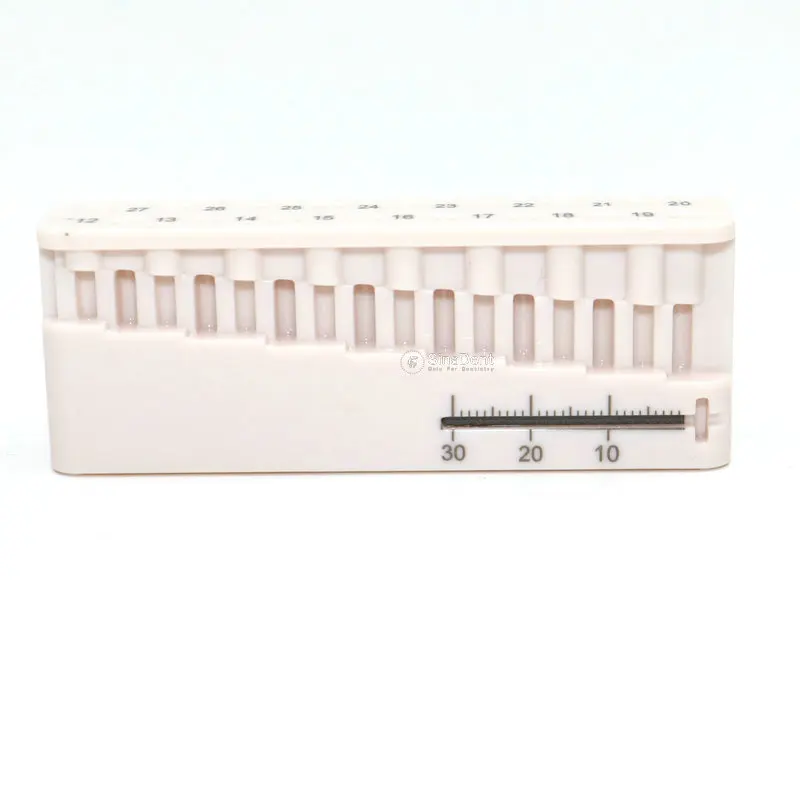 1Pcs Dental Endo Organizer Endo Mini Block Rice Endodontics Stand for Root Working Length Autoclavable Endo Files Organizers