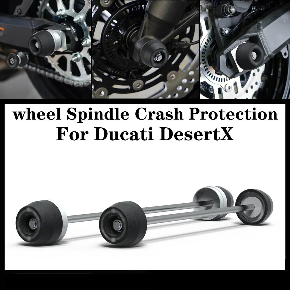 

Для Ducati Desert X DesertX DesertX 2022 2023, вилка переднего и заднего моста, ползунки для защиты колес
