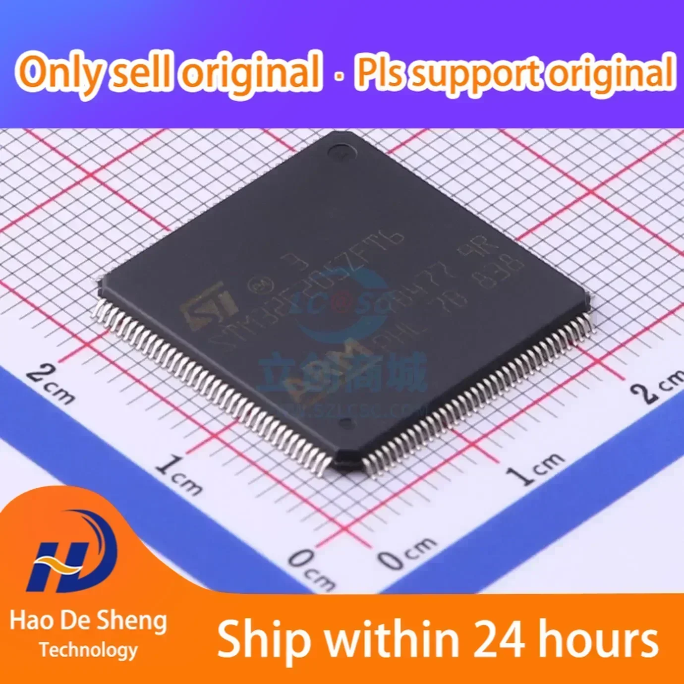 

10 шт./лот STM32F205ZFT6 LQFP-144 новый оригинальный в наличии