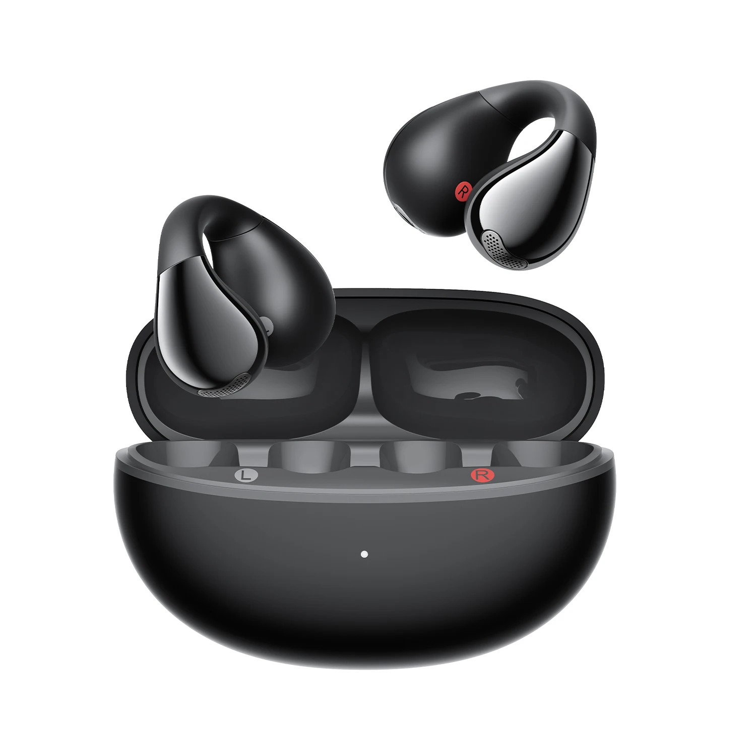 Truefree B1 Wireless Earphones Bluetooth 5.4 Open Ear Headphones with Spatial Sounds, Multipoint Connection, App Control