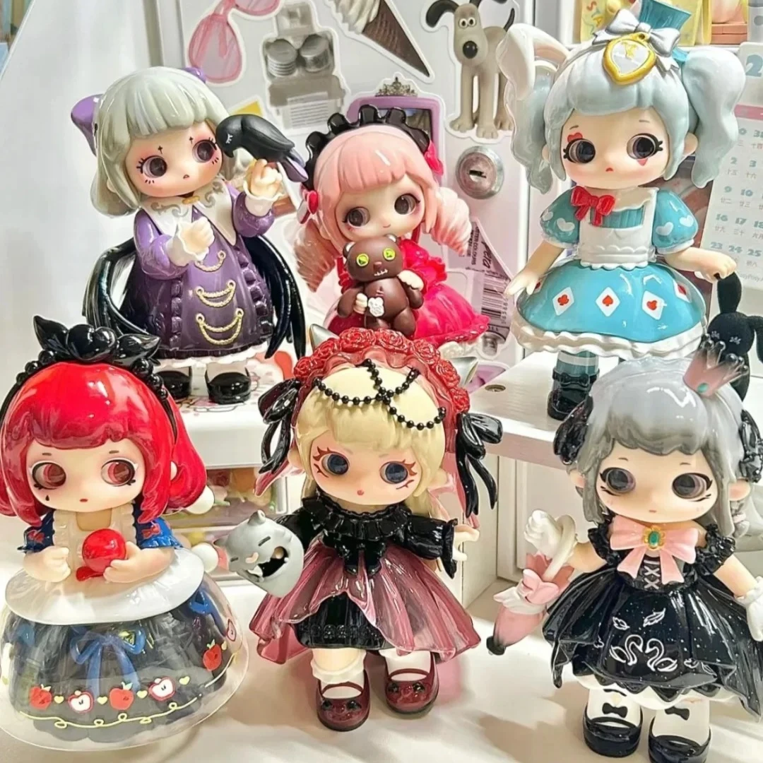 

Подлинная Ziyuli V3 Dark Fairy Tale Series слепая коробка Mystery Box Kawaii фигурки украшения милая кукла-сюрприз подарочные игрушки