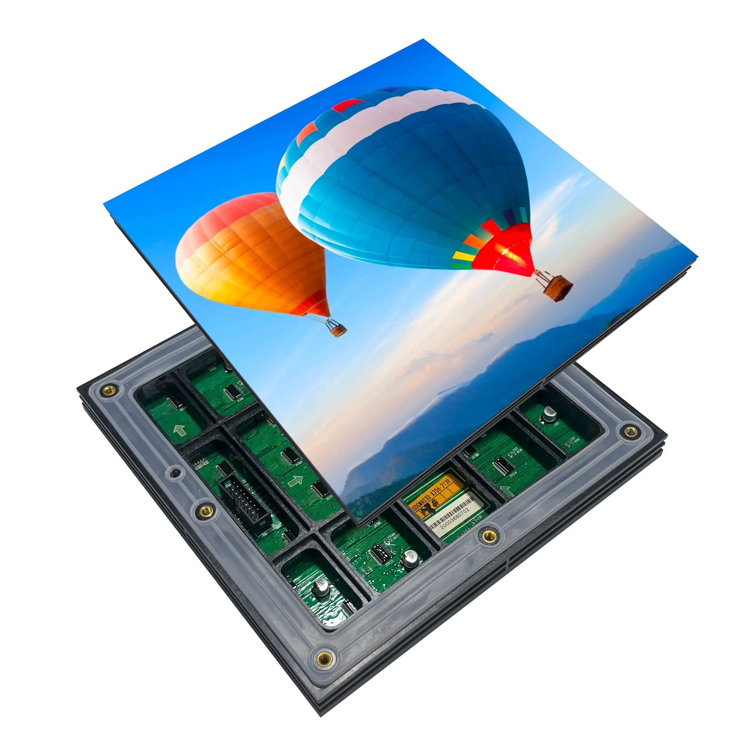 P6 Outdoor LED Display Panel Module 3in1 SMD Full Color 192x192mm 32x32 Pixels 1/8 Scan High-Definition Visual Experience