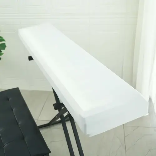 Stretch Fabric Piano Covers 2 Sizes Electronic Piano Keyboard Dust Cover Dustproof 12 Color for Digital Piano Protector 피아노 덮개 - Image 10