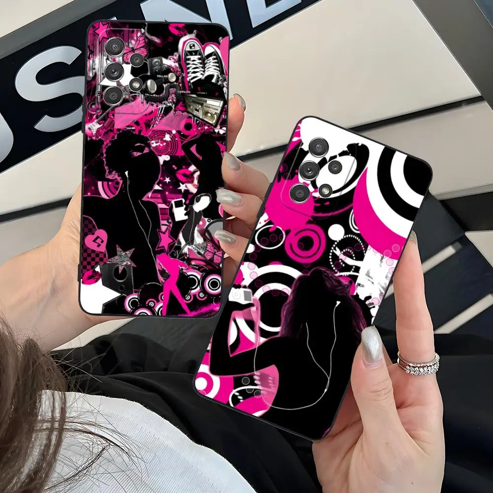 Frutiger مترو موضة قضية الهاتف لسامسونج غالاكسي A73 72 71 70 56 55 54 53 52 36 35 34 23 16 15 5G غطاء الطباعة الملونة #1