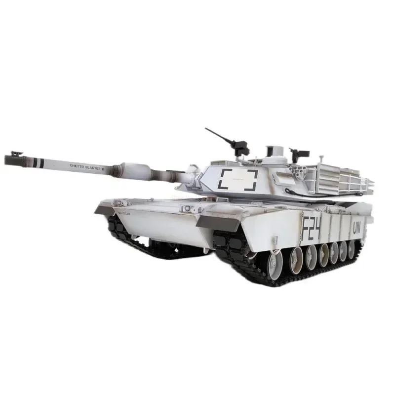 Infravermelho Battle Tank com Aço Wave Box, Coolbank Modelo, Henglong, EUA M1A2, Versão Atualizada, Brinquedo RC, Novo