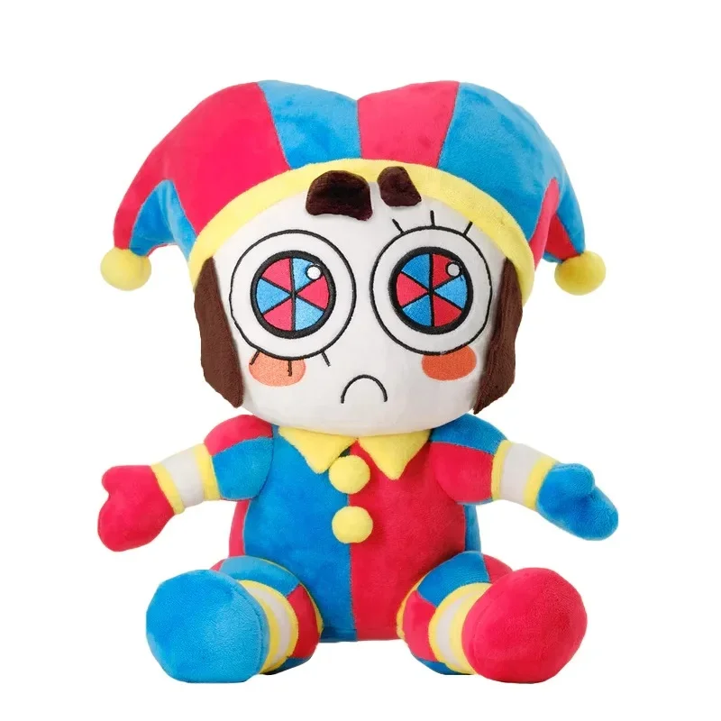 The Amazing Digital Circus Pomni Anime Cartoon Doll  Plush Clown Toy Pomni Plush Dolls Jax Soft Stuffed Plushie Christmas Gifts