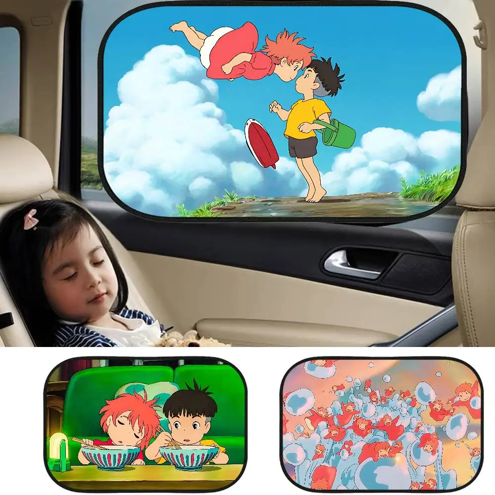 

P-Ponyo Universal 1Pcs Car Adsorption SunShade Side Window SunShade Cover Auto Sunvisor For Children Adult