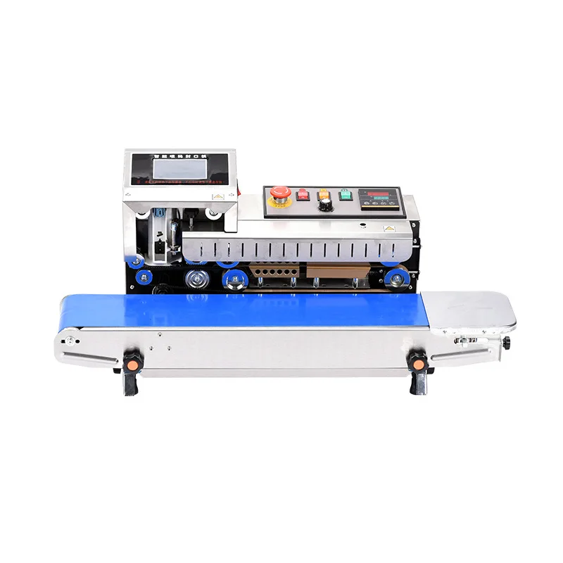 FR-1600 Intelligent Coding and Sealing All-in-One Machine Continuous Sealing Aluminum Foil Food Plastic Bag Moon Cake Tea