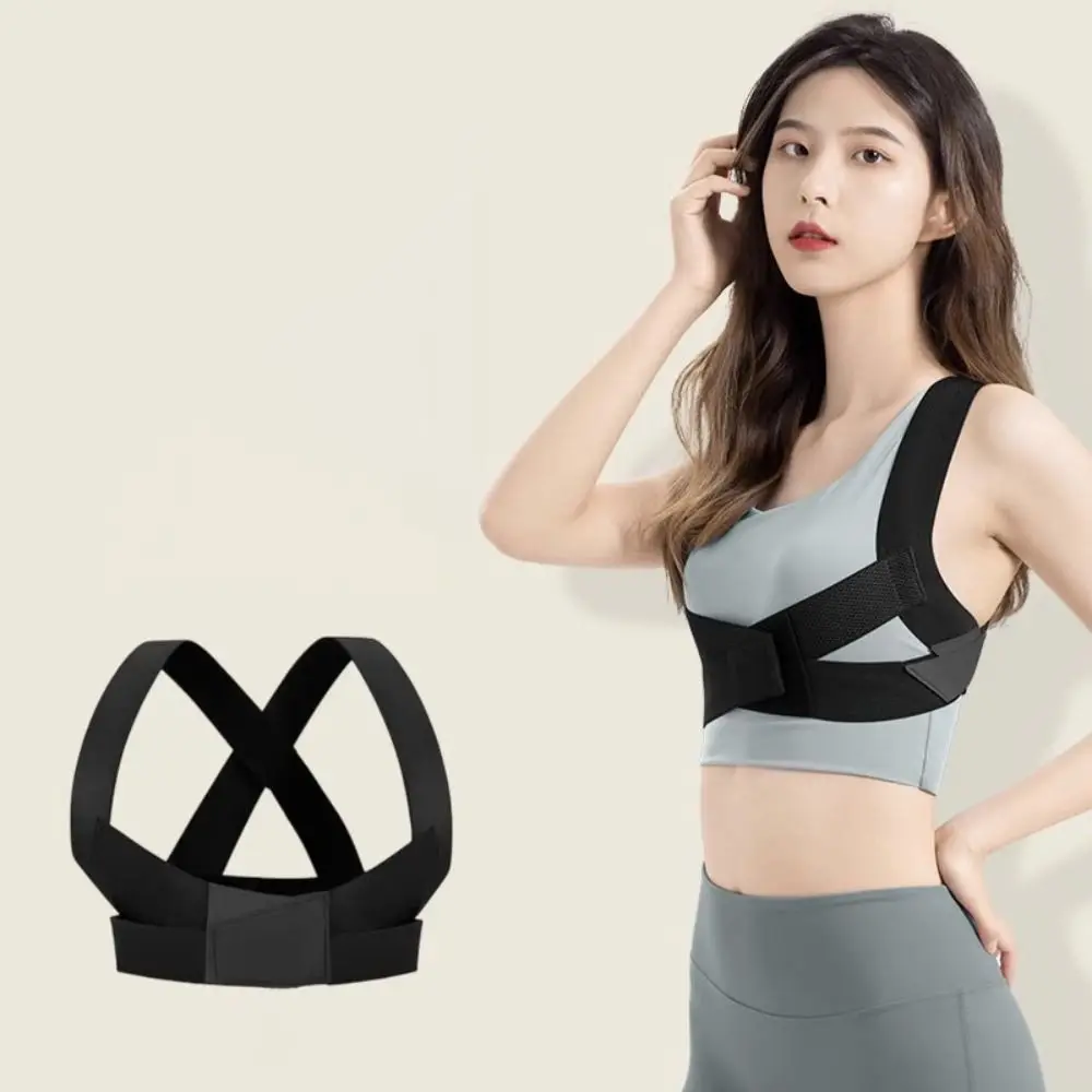 Adjustable Back Posture Corrector Open Shoulder Invisibility Sitting Posture Correction Belt Prevention Humpback Straight Back