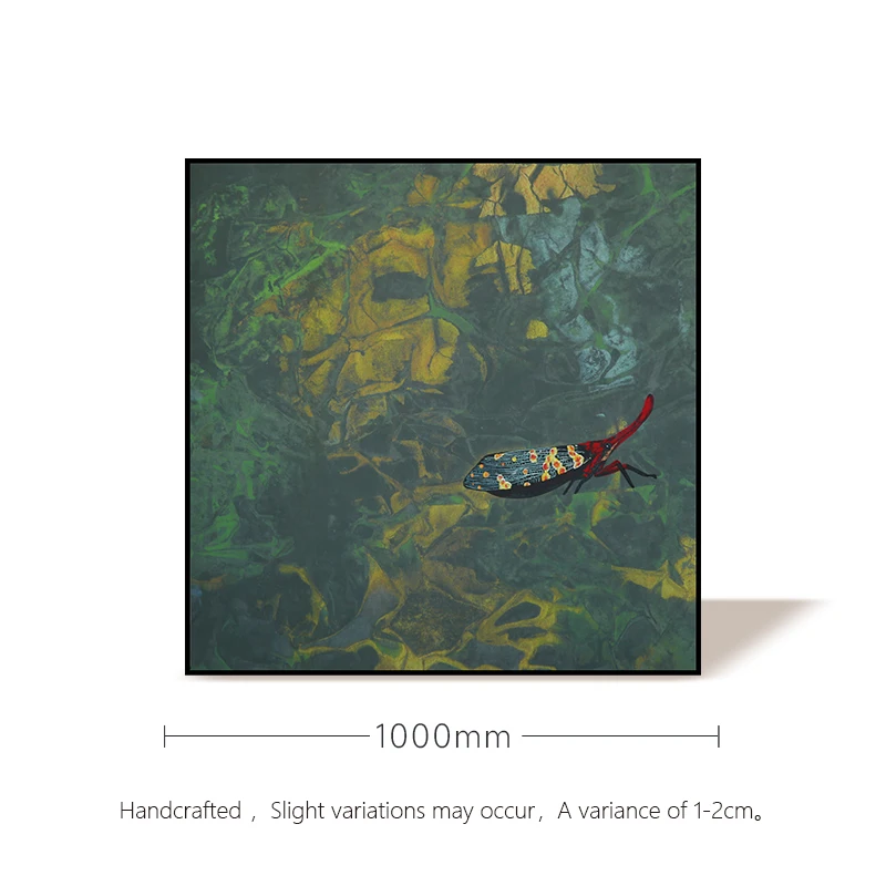 Fantasy embroidery painting 100x100 large size room decoration wall picture