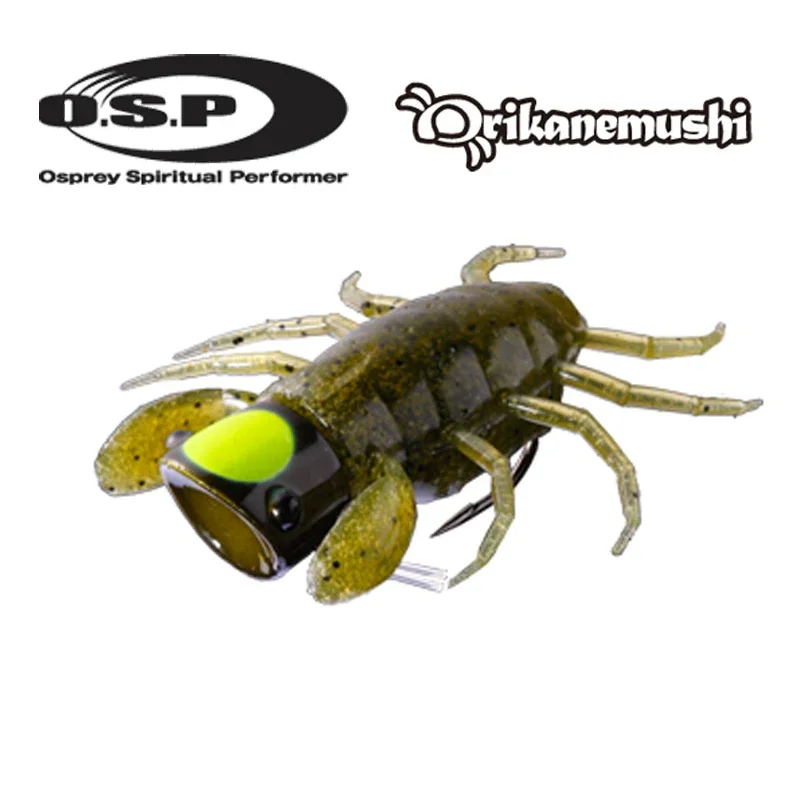 

Japan imported OSP Luya Bait O.S.P water surface is water impact spider Orikanemushi floating soft bait.