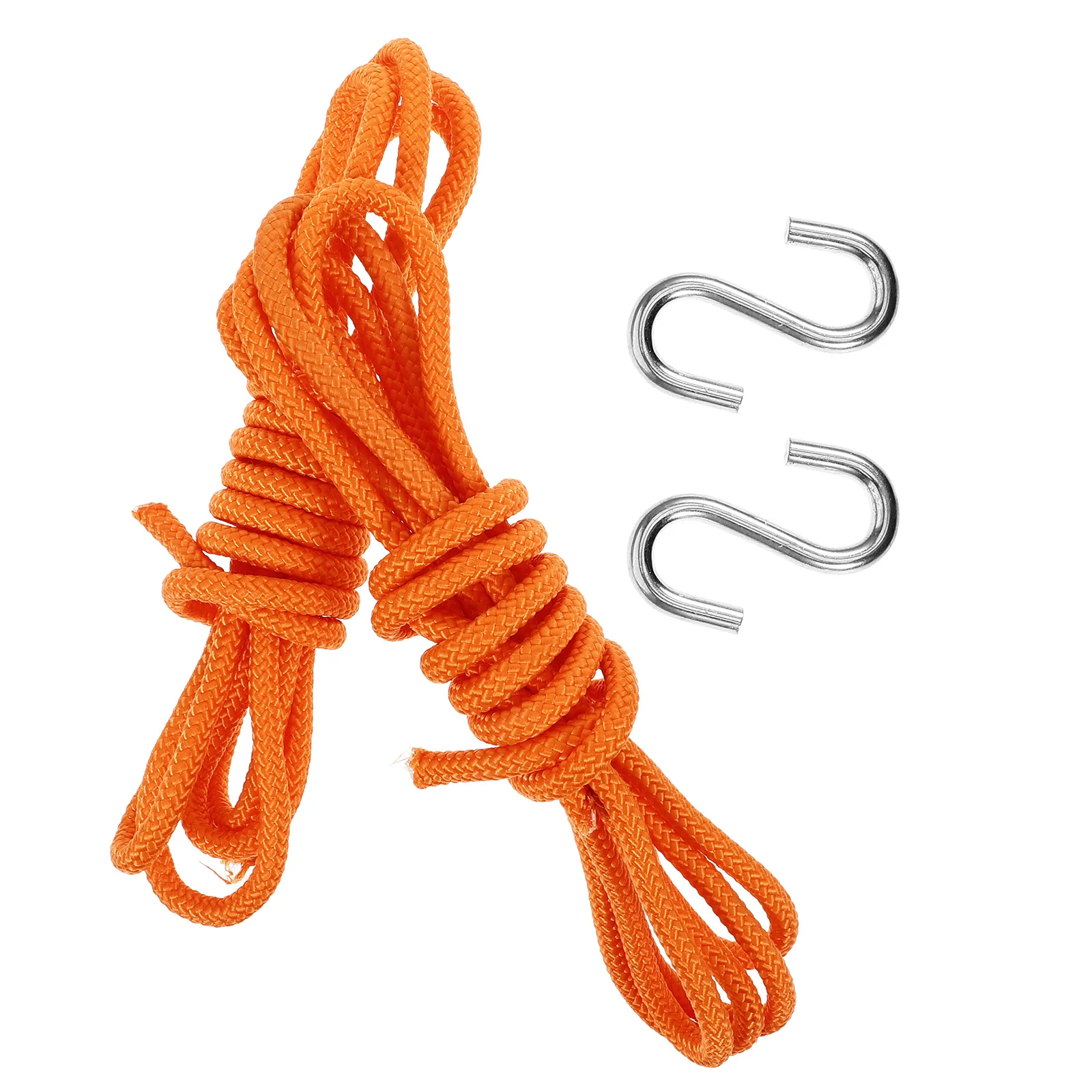 

1Set Hammock Straps Stainless Steel Nylon Easy Install Tree Swing Hanging Chair Ropes Hanging Chair Outdoor Rope