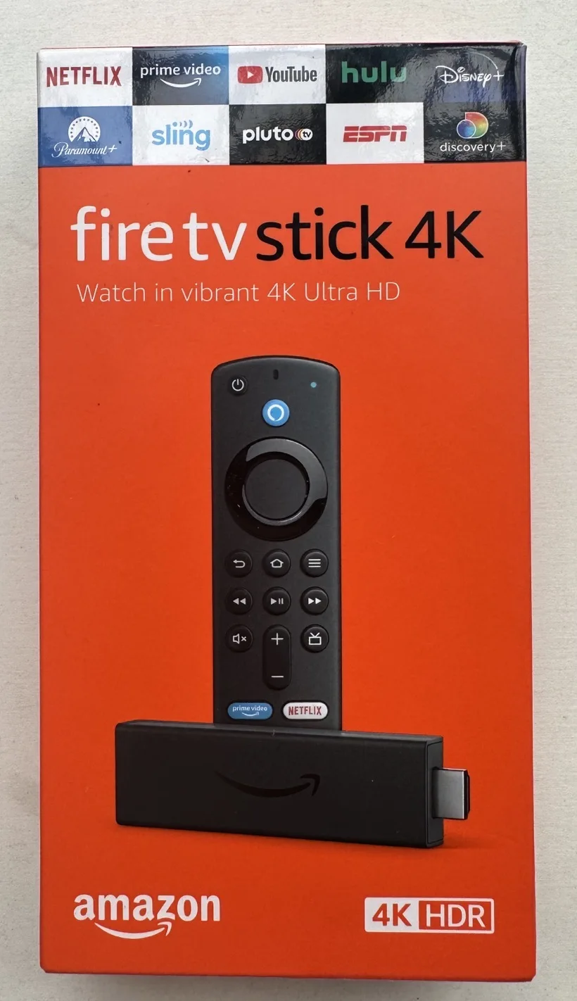 

All-New Amazon Fire TV 4K With USB Power Cable, sharp picture quality, fast streaming,, Alexa Voice Remote with TV controls