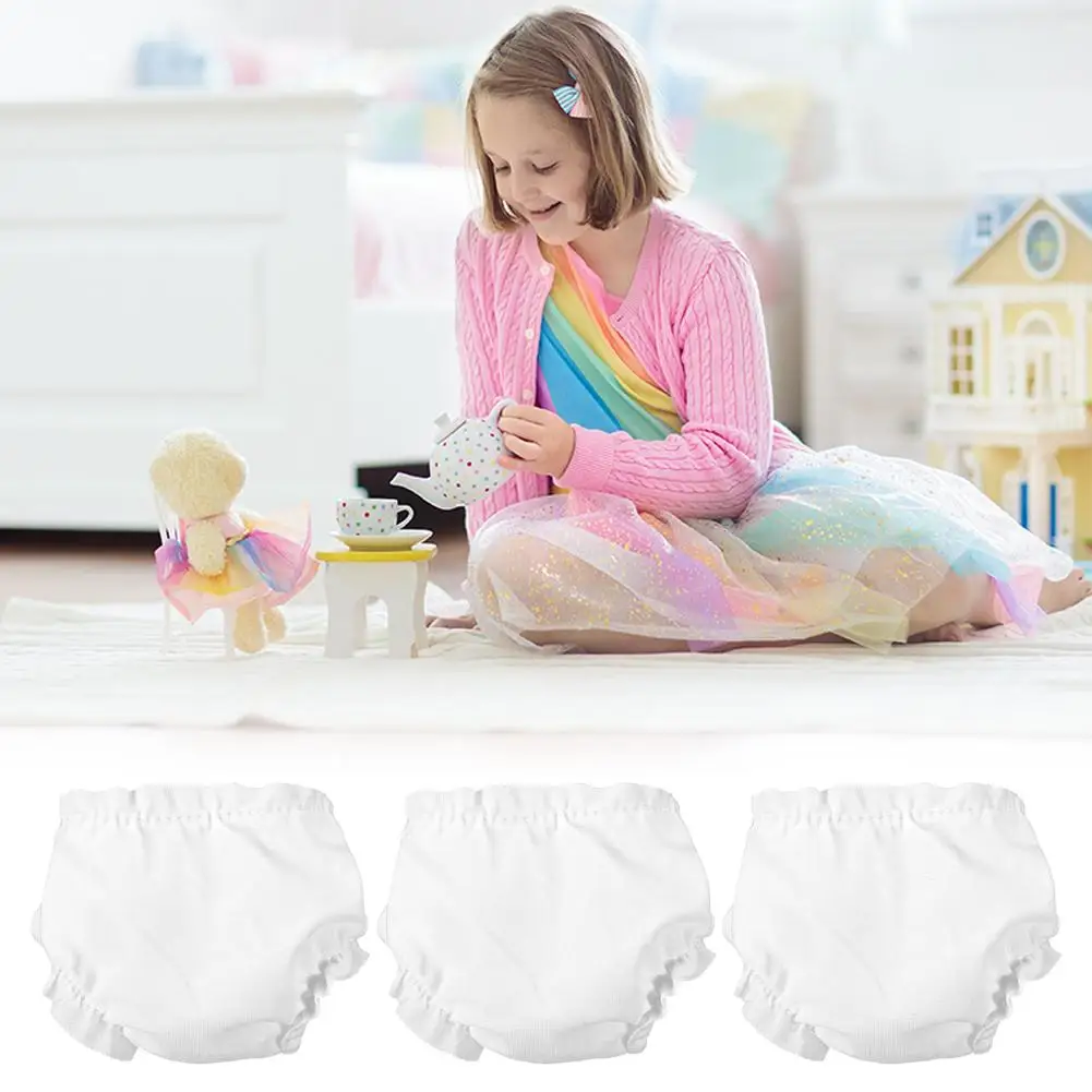Cute Striped Cotton Doll Underpants Cute Lantern Doll Short Pants For 20cm Doll Clothes Dolls Clothing Collocation Kids Toys