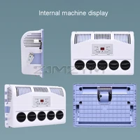 Machine intégrée de climatisation et de réfrigération électrique 12V/24V pour bus, camions, excavatrices, moissonneuses-batteuses, machines agricoles 4