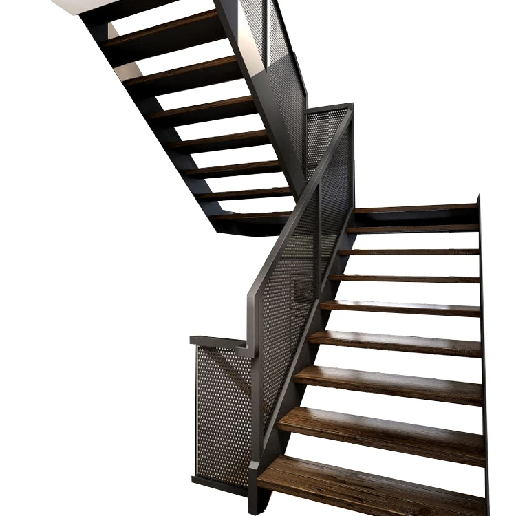 Luxury Modern Decoration Spiral staircase with steel structure in indoor attic/ready made spiral stair