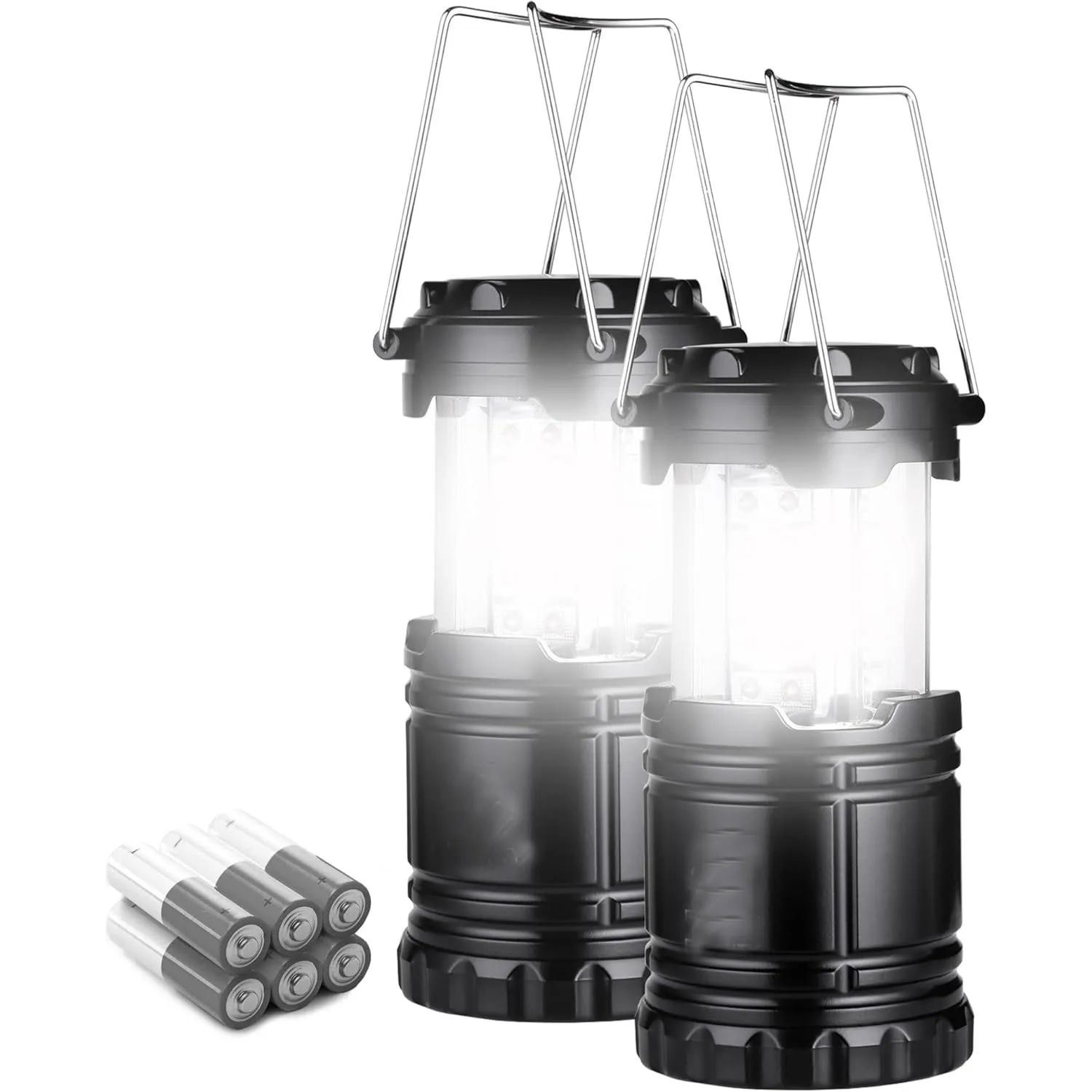 

Lantern Camping Essentials , Led Flashlight for Power Outages, Battery Operated Lights for Emergency Supplies