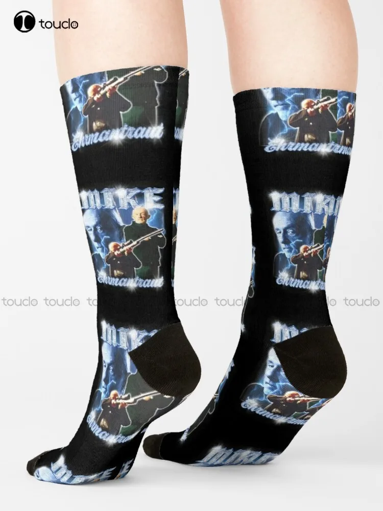 Better Call Saul Mike Ehrmantraut Socks Cute Socks For Women 360° Digital Print Unisex Adult Creative Funny Socks Halloween New