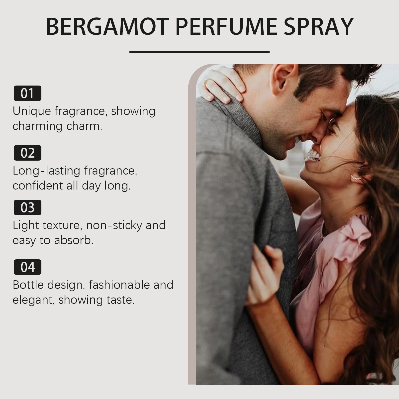 Bergamot Aroma Parfum Natuurlijke Refresh Exudes Charm Fruitgeuren Blijvende Unisex Dating Sfeer Lichte Geur Parfum