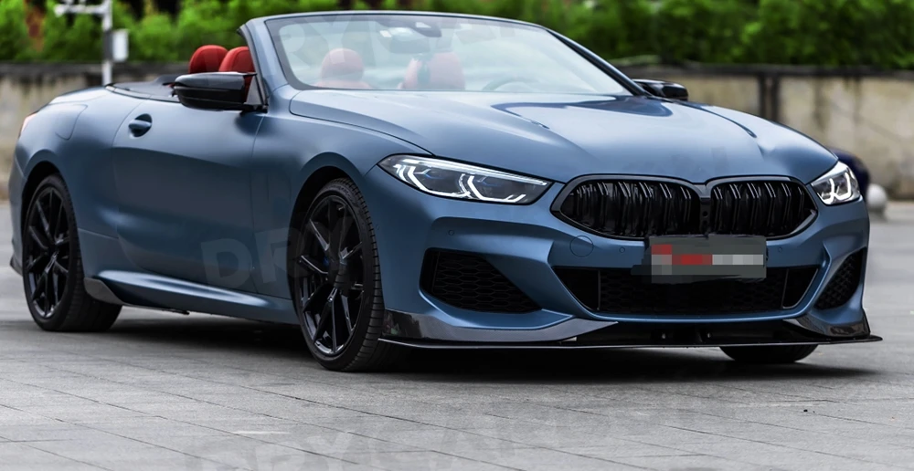 

2Pcs Carbon Fiber Side Skirts Bumper for BMW 8 Series G14 G15 G16 M Sport 2018 - 2021 Flaps Cupwings Splitters Extension Lips