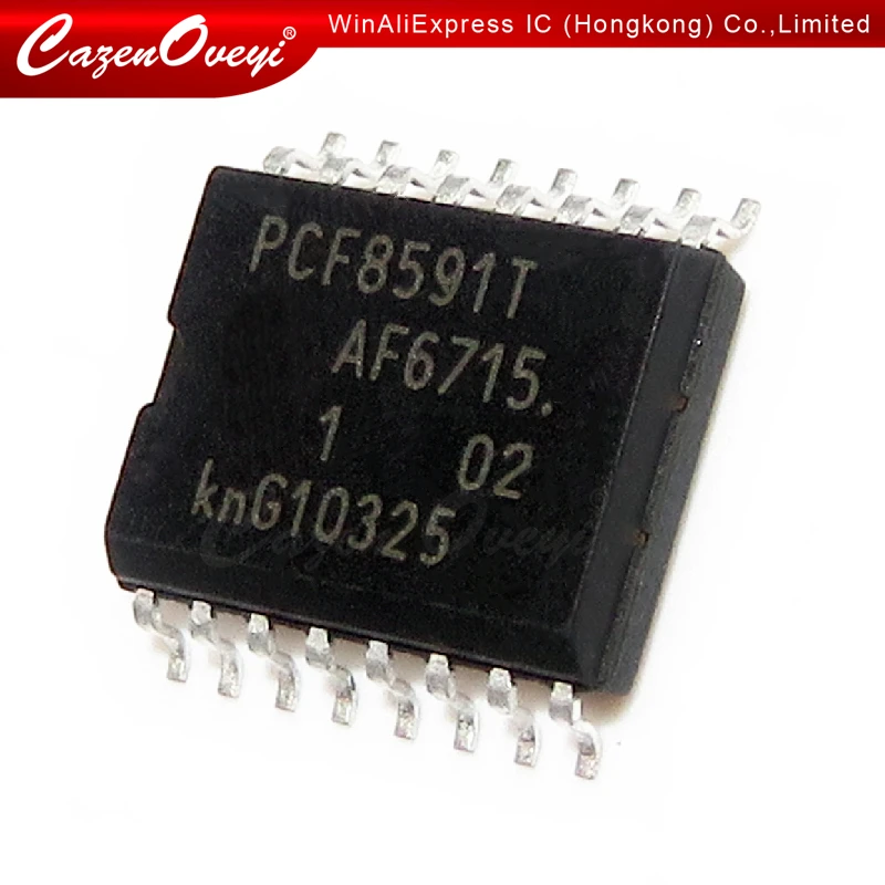 1pcs/lot PCF8591AT PCF8591T PCF8591 SOP-16 In Stock