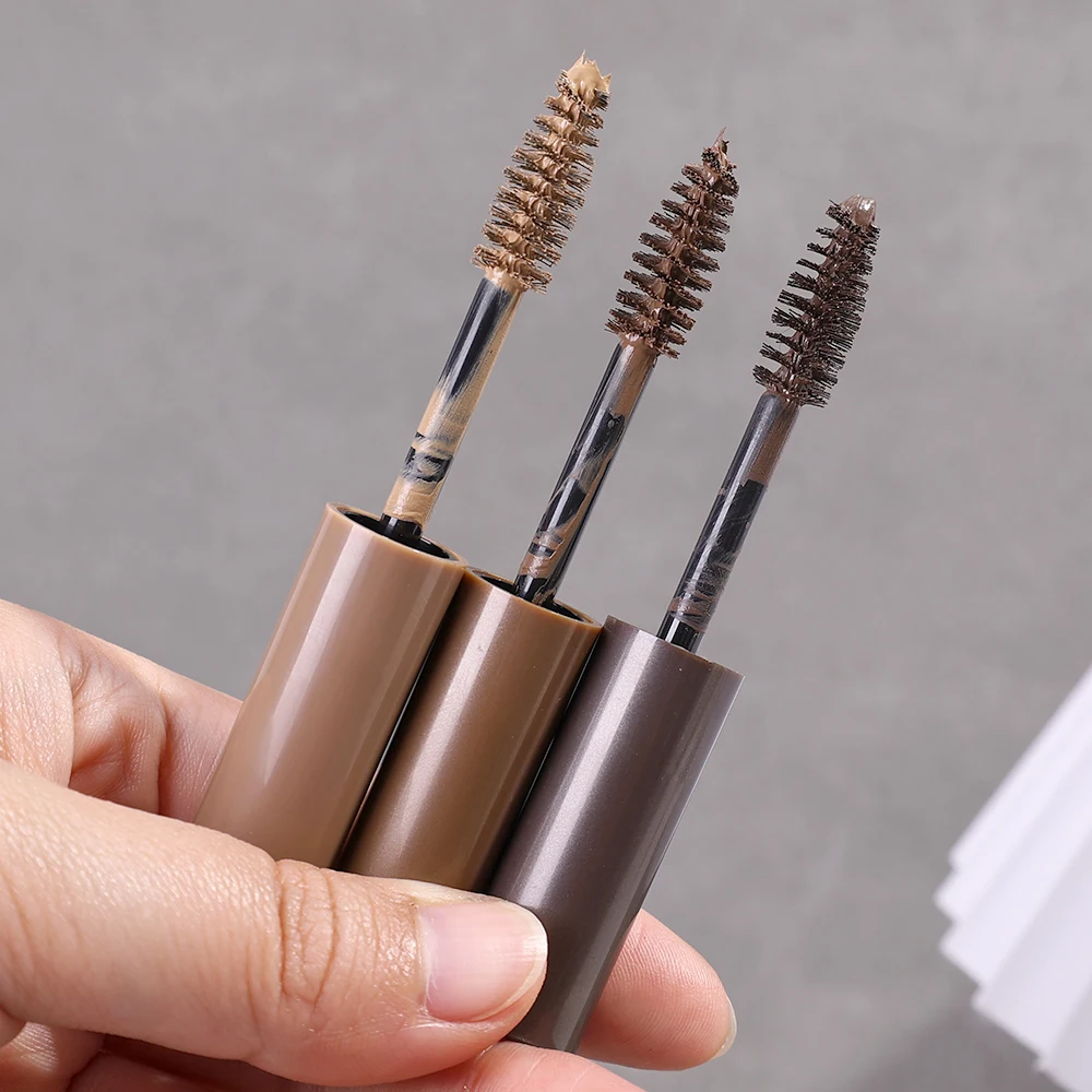 Natürliche schwarzbraune Flüssigkeit färben Augenbrauen Gel Creme Augenbrauen Tönung Tattoo Stift wasserdicht lang anhaltende Mascara Tönung Make-up Kosmetik