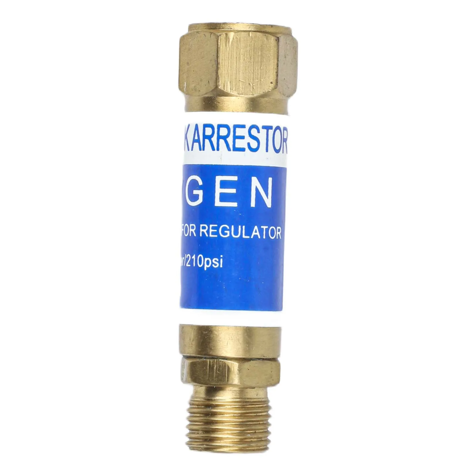 Acetylene Flashback Arrester Check Valve Copper G3/8 Thread Size For Gas Equipment Gas Flow Protection For Acetylene Equipment