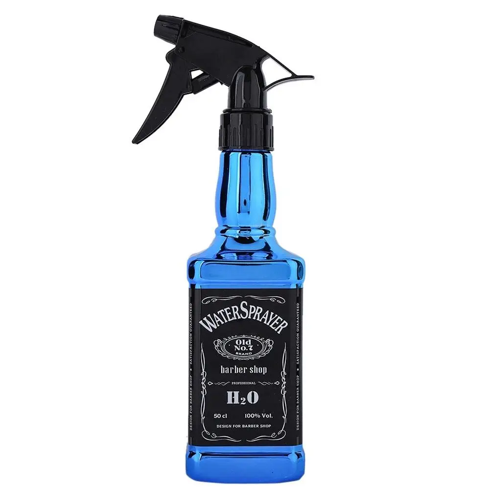 300ml Vintage Refillable Hair Spray Bottle - Barber Mist Sprayer for Salon Hair Care & Styling Tools