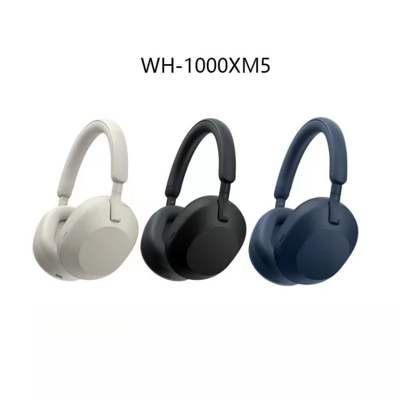 WH-1000XM5 Head-mounted Bluetooth Headset Full-ear Wireless Call Headset Game Low Latency