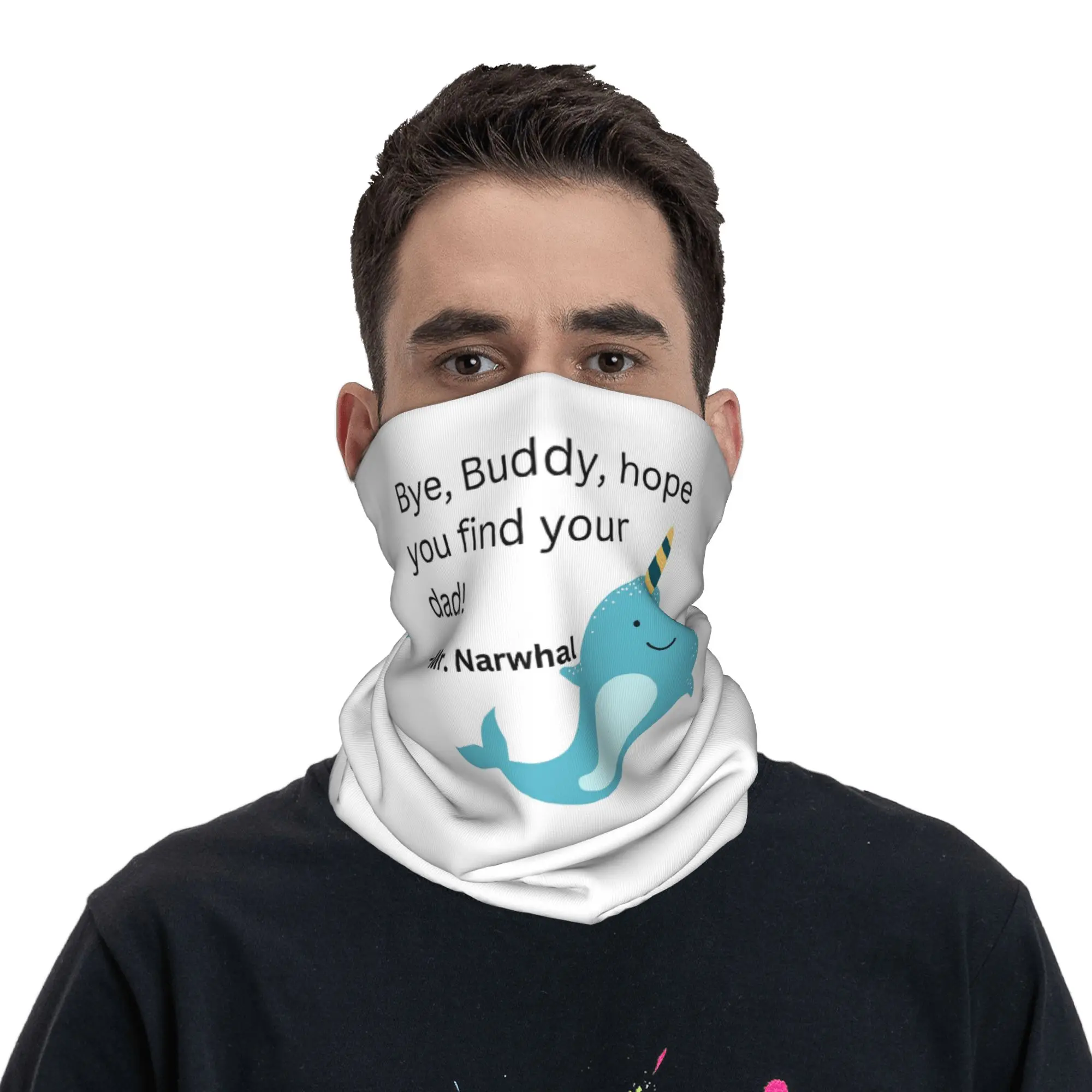 

Bye Buddy Bandana Neck Gaiter Printed Mask Scarf Headwear Cycling Unisex Adult Breathable