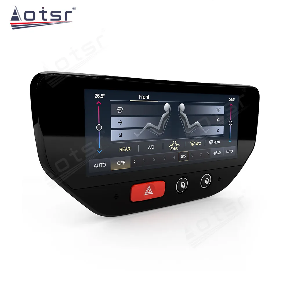

Latest LCD Climate Touch Screen AC Panel For Maserati GT Fornt Row Air Conditioning Control Car Head Unit Car Accessories