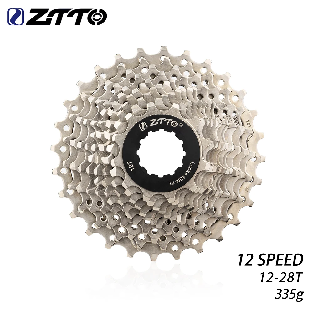 ZTTO Racefiets Cassette 11 12 Speed 12-25T 12/28T Voor HGR Hub 12s 11s 12/25T Tijdrit 12Speed Fiets Kleine Verhouding 12T Spocket