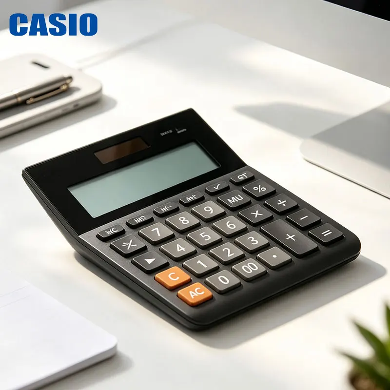 Casio MH-12/DH-14/DH-12/AX-12B/MX-12B Sensitive rebound keys accounting software computer portable design classic business style