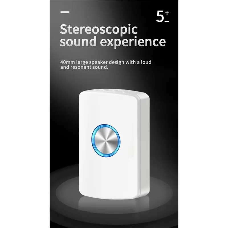 เซ็นเซอร์ตรวจจับความเคลื่อนไหวไร้สาย ABKQ-DC IR พร้อมเสียงเตือนสำหรับประตูบ้าน/ร้านค้าปลีก พร้อมเสียงเรียกเข้า 45 แบบ