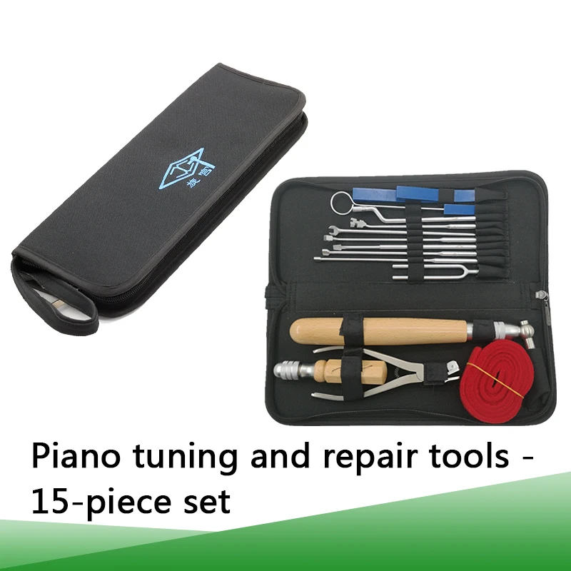 

HUATOOL Piano Tuning Repair Tool Set Tuning Tool 15 Piece Set Repair Tuning General Tool