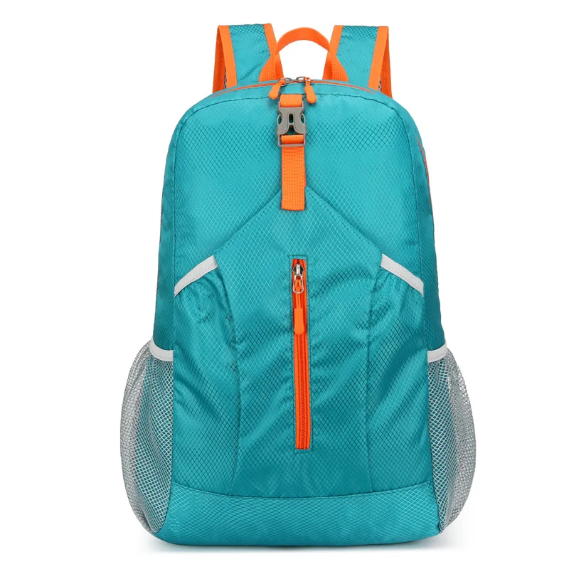 Mochila esportiva transfronteiriça, mochila leve ao ar livre, bolsa dobrável portátil, grande capacidade, nova, evitar a água