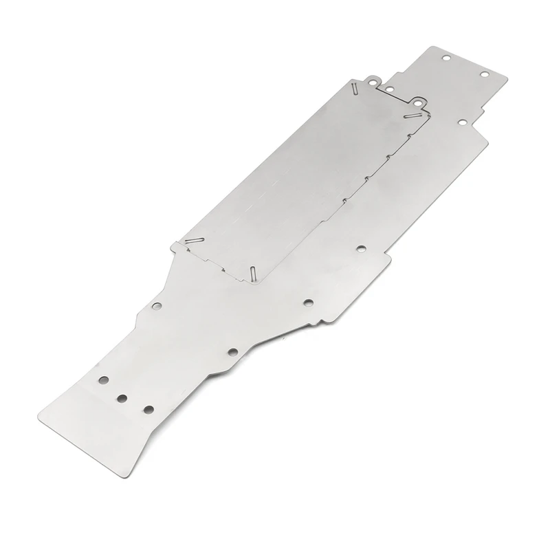 

Stainless Steel Chassis Armor Protection Anti-Skid Plate For 1/10 RC Car TAMIYA XV01 XV-01 Upgrade Spare Parts Parts