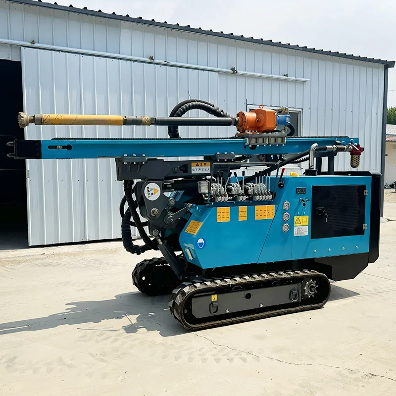 

Customized Multi functional blasting 15m mining blasting drilling rig geotechnical DTH drilling rig