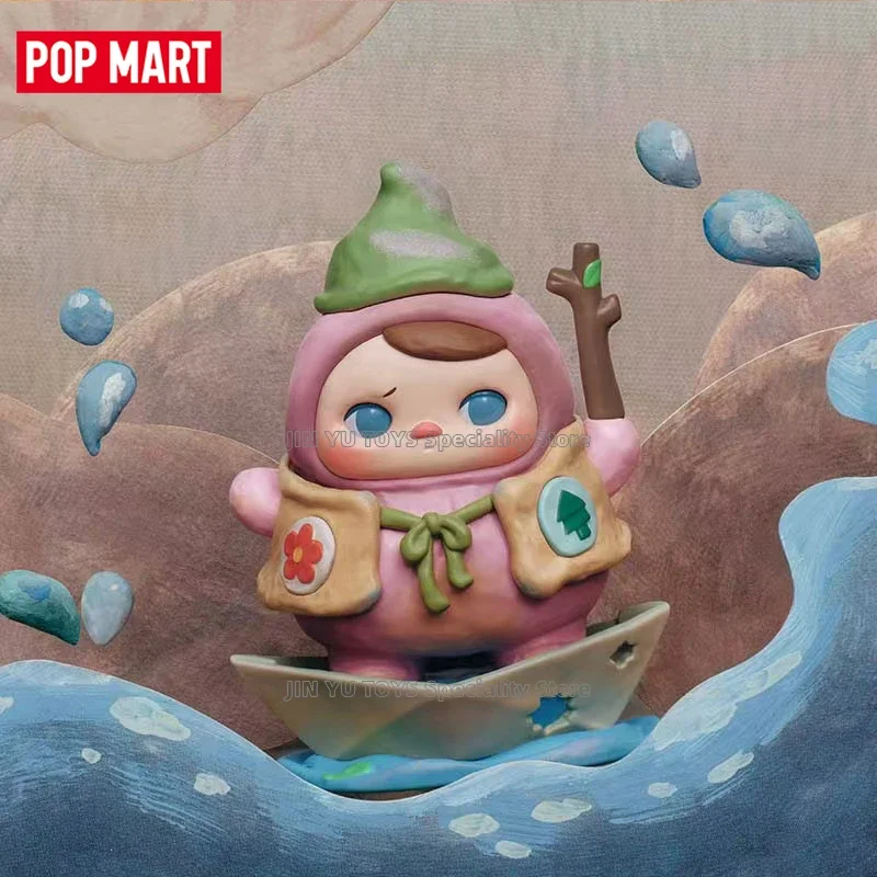 POP MART PUCKY Poko's Adventure Series Caixa Cega Brinquedos Confirme Estilo Bonito Anime Figura de Ação Adorável Modelo de Desenho Animado Presentes de Aniversário