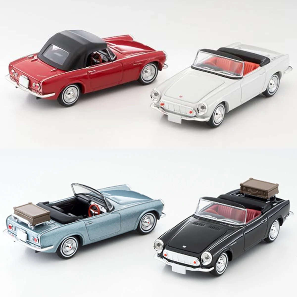 

Tomytec Tomica TLV LV-199 A/B/C/D S600 Open Top Limited Edition Simulation Alloy Static Car Model Toy Gift