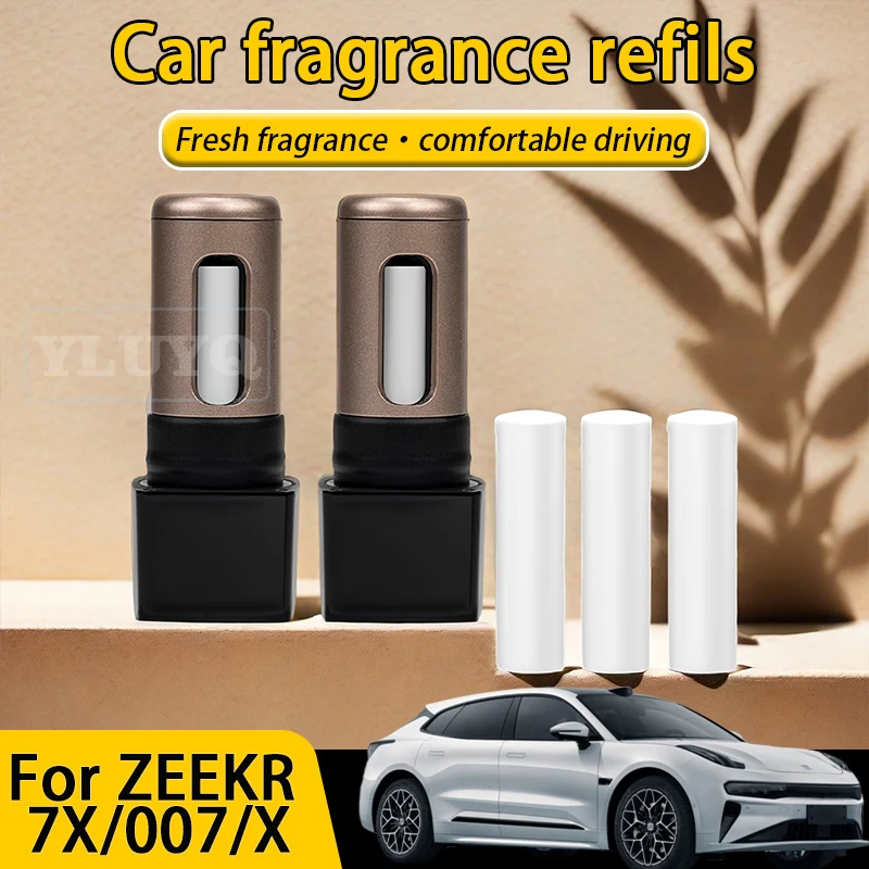 

For ZEEKR 7X 007 X Car Fragrance Replacement Refill, Supplement Refill, Aroma, Air Freshener, Car Interior Accessories
