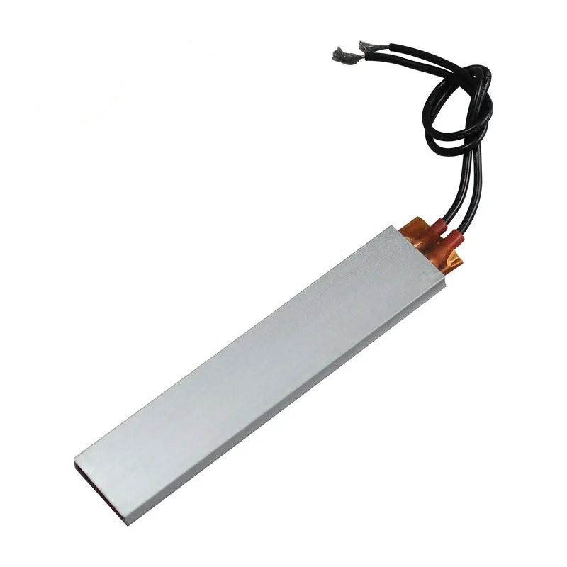 100x21x5mm 12V PTC Heater Electric Ceramic Heater Aluminum Heating Plate 24v 70/110/200 Degrees