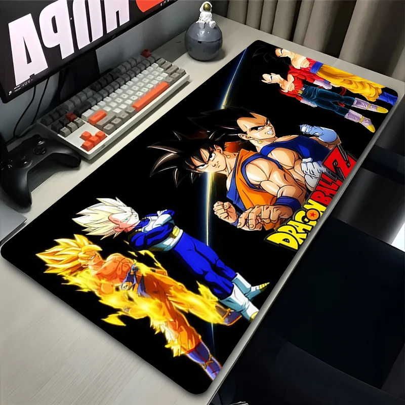 

Mouse pad Dragon Ball Z Professional E-sports gamers speed pc Gaming Rubber keyboard notbook desk mat DBZ Rug mousepad
