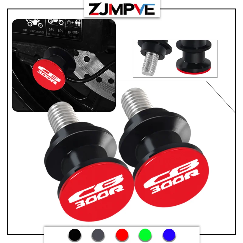 

M8 Motorcycle Accessories CNC Swingarm Spools Stand Screw Slider Protector Parts For CB300R 18-24 CB1000R 08-24 cb300r cb1000r