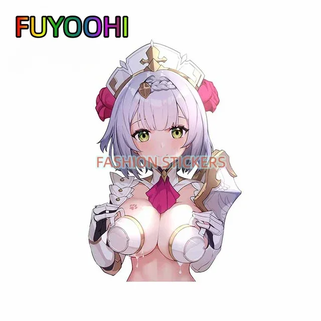 

FUYOOHI Car Stickers Genshin Impact Fine Sticker Waterproof Decal Vinyl Material Scratch-Proof Suitable for JDM RV
